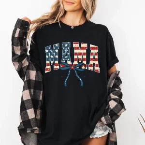 American Mama 4th of July Shirt 3