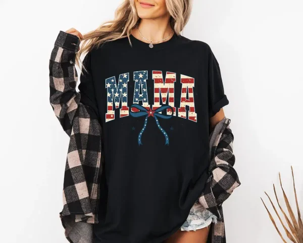 American Mama 4th of July Shirt 3