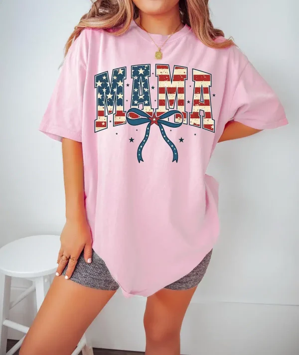 American Mama 4th of July Shirt 4