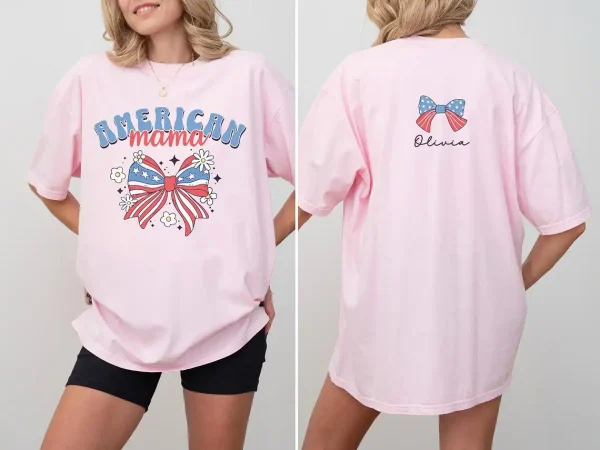 American Mama Shirt 4th of July Shirt 1