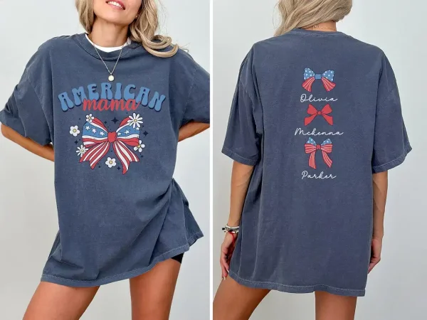 American Mama Shirt 4th of July Shirt 3