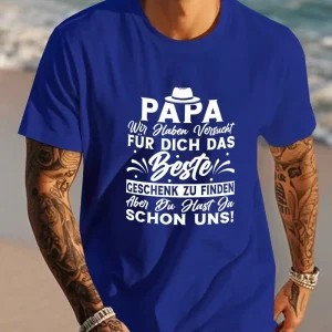 Best. Papa. Ever. German Quote Mens 1