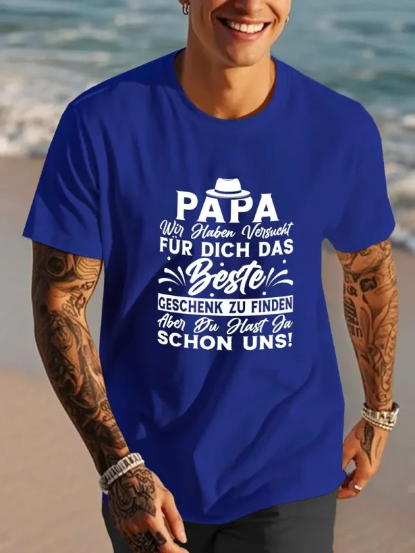 Best. Papa. Ever. German Quote Mens 1