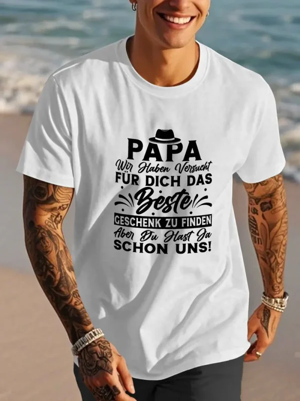 Best. Papa. Ever. German Quote Mens 2