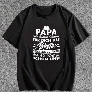 Best. Papa. Ever. German Quote Mens 3