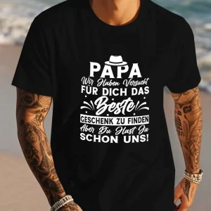 Best. Papa. Ever. German Quote Mens 4
