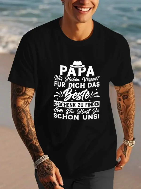 Best. Papa. Ever. German Quote Mens 4