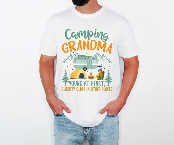 Camping Grandma Shirt 1