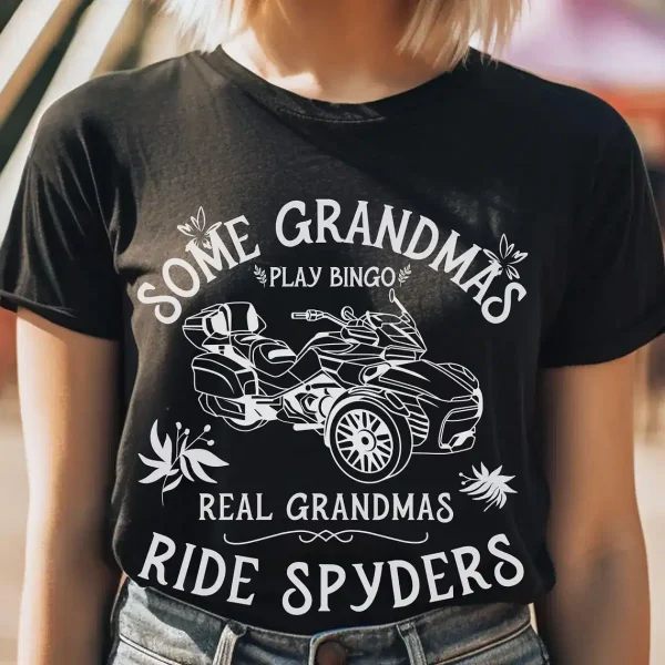 Can Am Spyder Lover Real Grandmas Ride 1