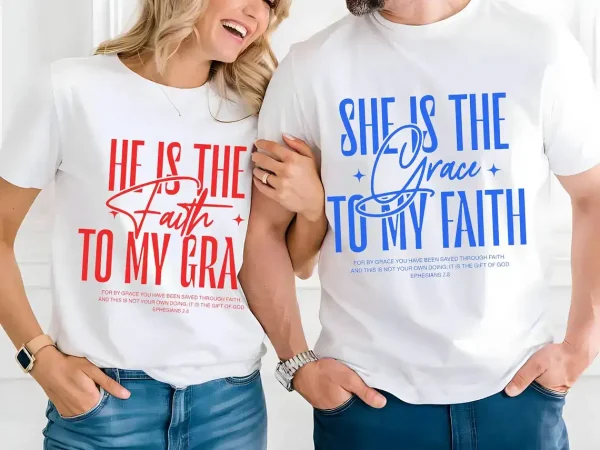 Christian Couple T shirt 1