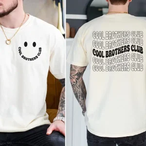 Cool Brothers Club T-Shirt, Brother Birthday Gift, Best Brother Shirt, Shirt for Brother