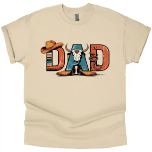 Cowboy Dad Shirt, Western Dad, Cowboy Dad, Father?s Day Gift, Rustic Dad T-Shirt, Western Gift