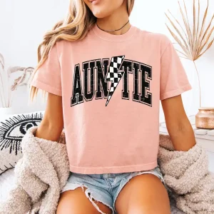 Cropped Checkered Auntie Shirt 2