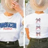 Custom American Mama Shirt with Names 3 1