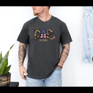 Custom Army Dad Shirt 1