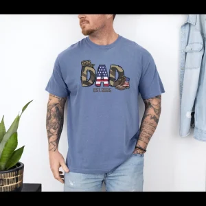 Custom Army Dad Shirt 3