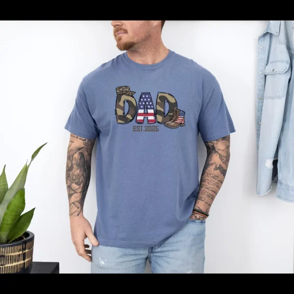 Custom Army Dad Shirt 3