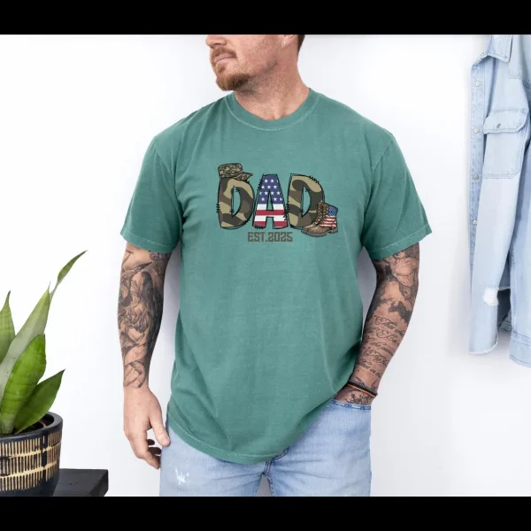 Custom Army Dad Shirt 4