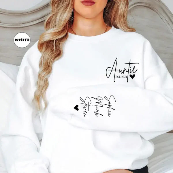 Custom Auntie Sweatshirt 1