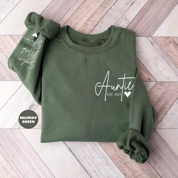 Custom Auntie Sweatshirt 3