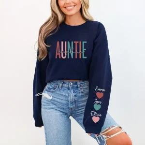 Custom Auntie Sweatshirt 5