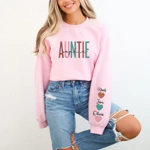 Custom Auntie Sweatshirt 7