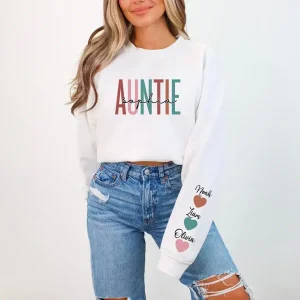 Custom Auntie Sweatshirt 8