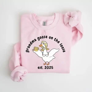 Custom Grandma Goose On The Loose Shirt 1