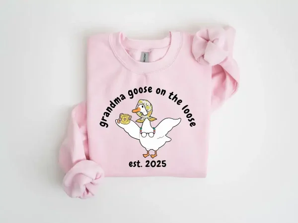 Custom Grandma Goose On The Loose Shirt 1