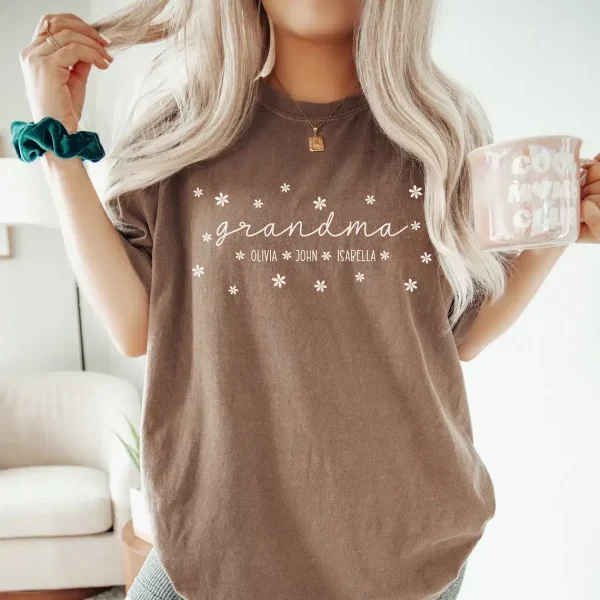 Custom Grandma Shirt 3