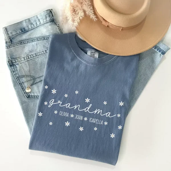 Custom Grandma Shirt 4
