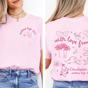 Custom Sisters Trip Shirts, Sister Beach Weekend, Sister Vacation Shirt, Custom Sister Trip, Summer Sisters Weekend Tee