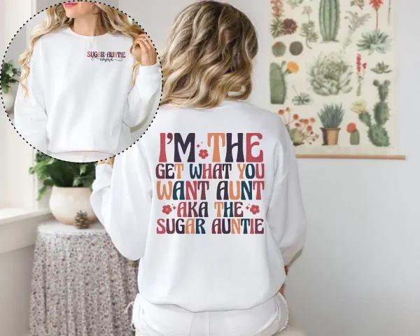 Custom Sugar Auntie Shirt 1