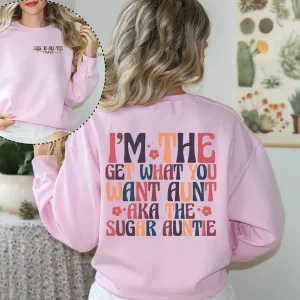 Custom Sugar Auntie Shirt 3