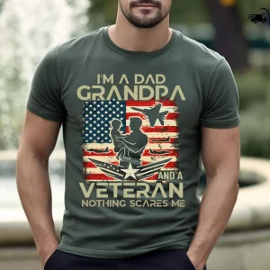 Dad Grandpa Veteran Shirt 1