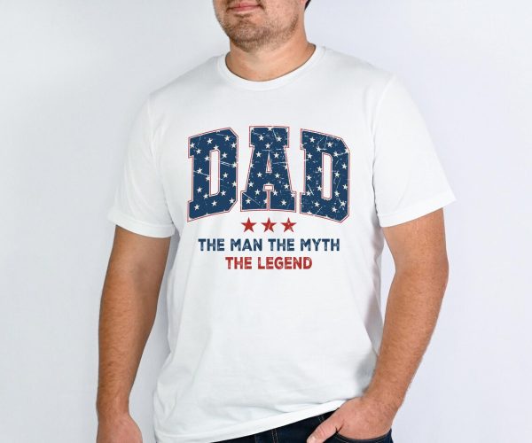 Dad The Man The Myth The Legend Shirt 2