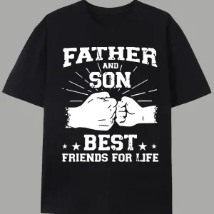 Father Son Friendship Word Print American