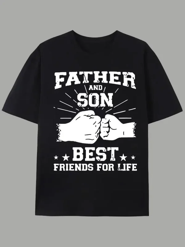 Father Son Friendship Word Print American