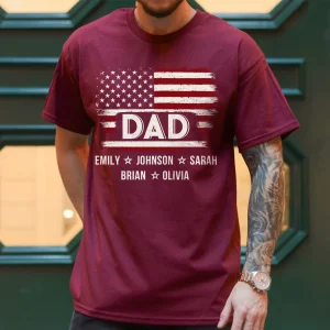 Papa Au Rhum Rum Daddy Print Graphic Tee, Relaxed Fit T-Shirt