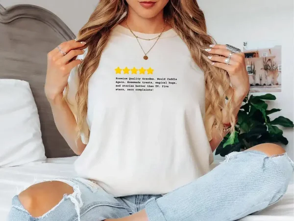 Five Star Grandma Shirt 3
