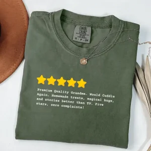 Five Star Grandma Shirt 4
