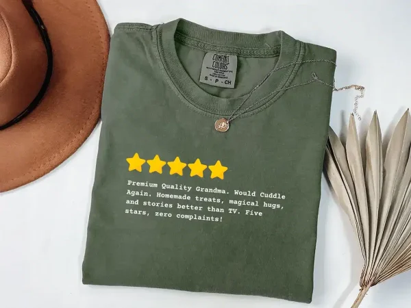 Five Star Grandma Shirt 4