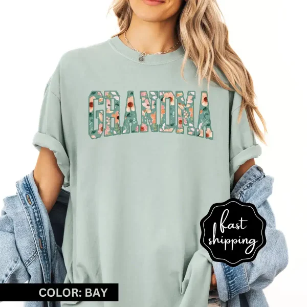 Floral Boho Grandma 1