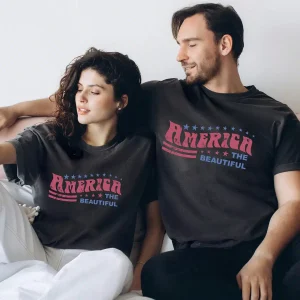 Fourth of July Couples Shirts 2