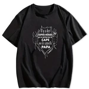 Fun French Crinkle Plus Size Mens T Shirt 1
