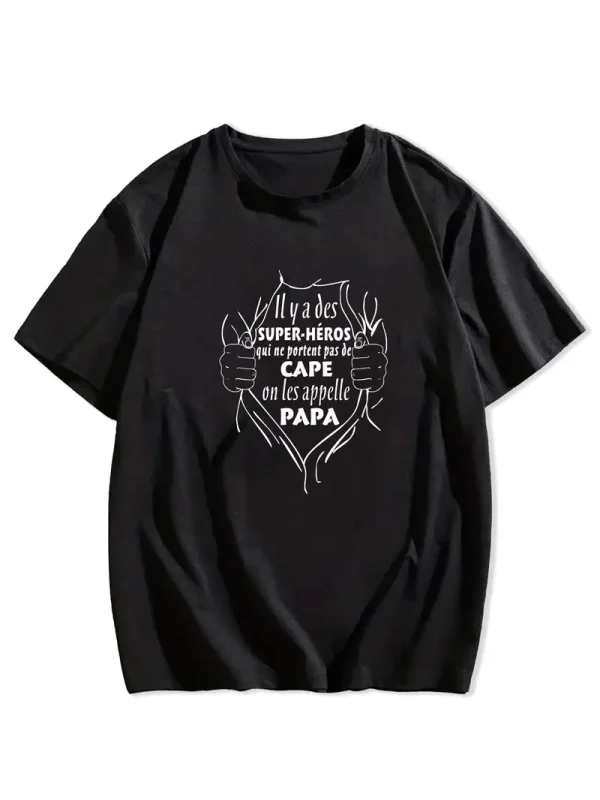 Fun French Crinkle Plus Size Mens T Shirt 1