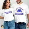 Funny 4th of July Matching Couples T Shirt 2