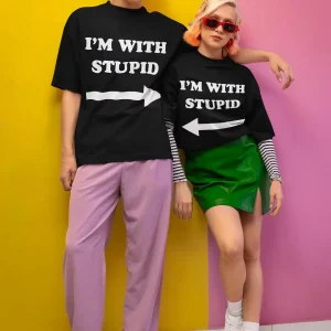 Funny Couple Matching T Shirts 1