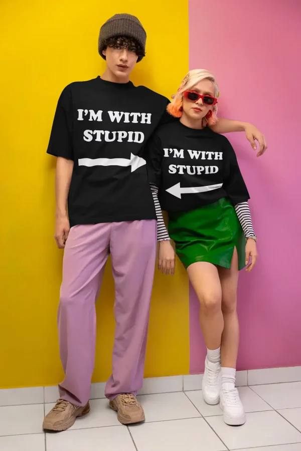 Funny Couple Matching T Shirts 1