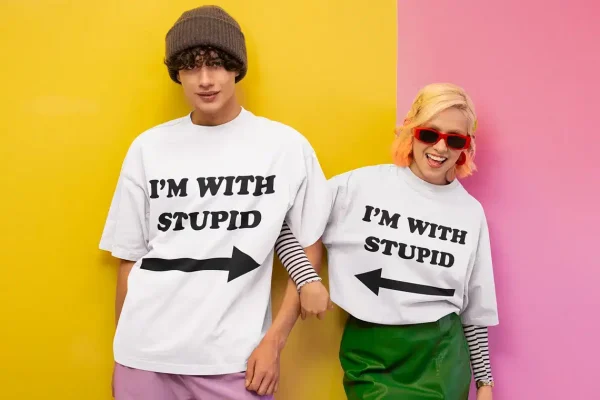 Funny Couple Matching T Shirts 2